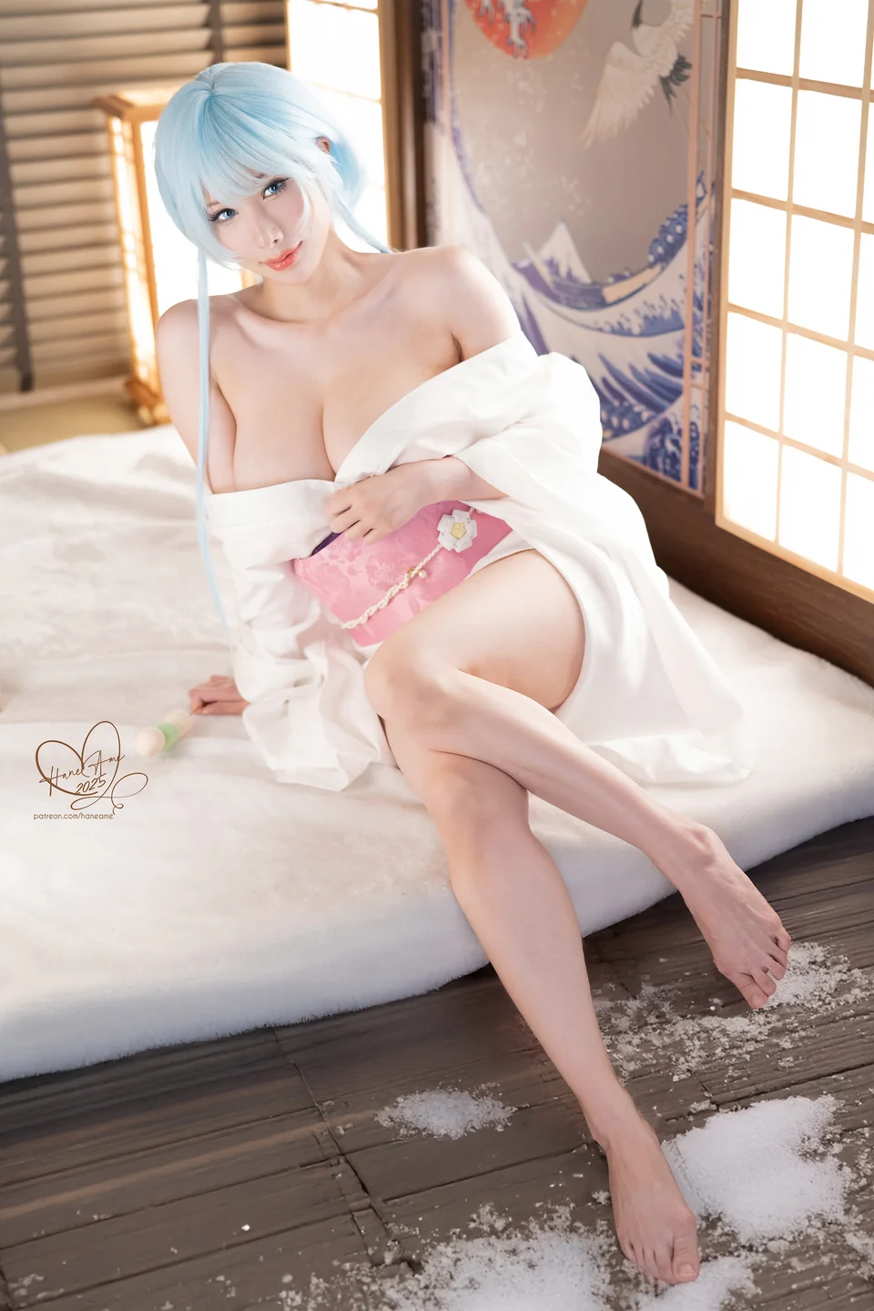 雨波_HaneAme - 地狱老师·雪女 [39P,5V-416MB] 1 (4).webp